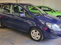 Used Vauxhall Zafira 115 HP (84 kW) 2013 Blue MPV