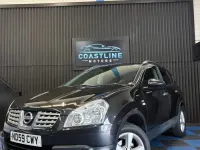 Usado Nissan Qashqai N-TEC 110 CV (80 kW) 2009 Negro SUV