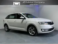 Used Skoda Rapid Elegance 105 HP (77 kW) 2014 White Hatchback