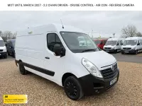 Used Vauxhall Movano Expression 130 HP (95 kW) 2019 White MPV