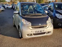 Used Smart ForTwo Coupé Passion 71 HP (52 kW) 2011 Silver Coupe