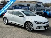 Begagnad VW Scirocco GT 125 HK (91 kW) 2016 Vit Sportkupé