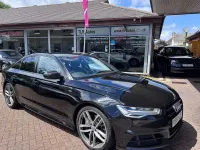 Used Audi A6 Black Edition 272 HP (200 kW) 2017 Black Sedan
