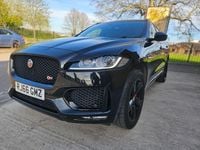 Begagnad Jaguar F-Pace S 300 HK (220 kW) 2016 Svart SUV