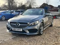 Used Mercedes C250 AMG Line Premium Plus 2017 Grey Cabriolet