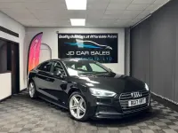 Begagnad Audi A5 Sportback S-Line 190 HK (139 kW) 2017 Svart Halvkombi