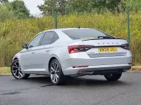 Used Skoda Superb SportlinePlus 150 HP (110 kW) 2024 Silver Hatchback