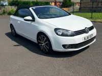 Used VW Golf Cabriolet GT 2016 White Cabriolet