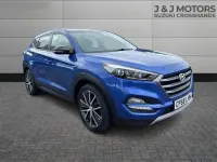 Used Hyundai Tucson GO! 177 HP (130 kW) 2018 Blue SUV