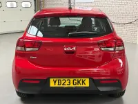 Used Kia Rio 83 HP (61 kW) 2023 Red Hatchback