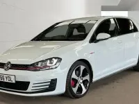 Used VW Golf VII GTI 230 HP (169 kW) 2016 White Hatchback