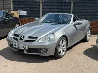 Used Mercedes SLK200 2011 Silver Cabriolet