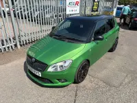Used Skoda Fabia vRS 2013 Green Hatchback