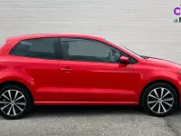 Used VW Polo Match 90 HP (66 kW) 2016 Red