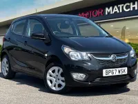 Used Vauxhall Viva 75 HP (55 kW) 2018 Black Hatchback