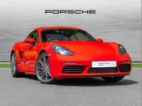 Used Porsche Cayman 344 HP (253 kW) 2019 Red Coupe