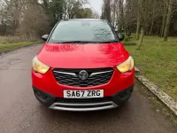 Used Vauxhall Crossland X Elite 110 HP (80 kW) 2017 Red SUV