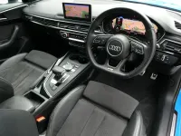Used Audi A4 Black Edition 190 HP (139 kW) 2019 Blue Sedan