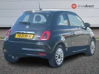 Used Fiat 500 Lounge 70 HP (51 kW) 2021 Black Hatchback