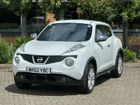 Used Nissan Juke Acenta Premium 110 HP (80 kW) 2012 White SUV