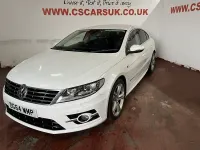 Used VW CC R-line 177 HP (130 kW) 2014 White Sedan