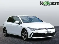 Used VW Golf VII R-line 2021 White Hatchback