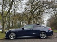 Begagnad Mercedes E220 AMG Line Premium Plus 2017 Blå Sportkupé
