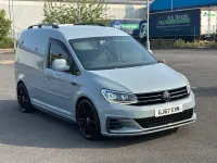 Used VW Caddy Startline 102 HP (75 kW) 2017 Grey MPV