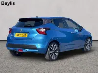 Used Nissan Micra S 91 HP (66 kW) 2021 Blue Hatchback