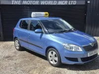 Usado Skoda Fabia SE 2014 Azul Utilitario