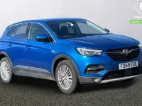 Used Vauxhall Grandland X Business Edition 131 HP (96 kW) 2019 Blue SUV