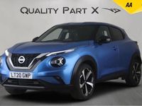 Used Nissan Juke Tekna 2020 Blue SUV