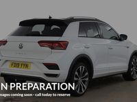 Used VW T-Roc R-line 150 HP (110 kW) 2019 White SUV