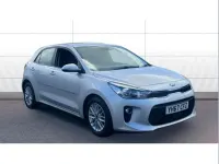 Used Kia Rio 98 HP (72 kW) 2017 Silver Hatchback