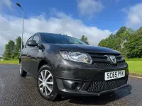 Used Dacia Sandero Ambiance 75 HP (55 kW) 2015 Black Hatchback