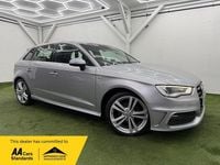 Used Audi A3 Sportback S-Line 2016 Silver Hatchback