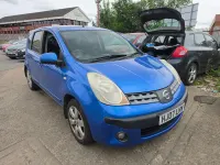 Used Nissan Note 110 HP (80 kW) 2007 Blue Hatchback
