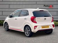 Used Kia Picanto GT-Line S 99 HP (72 kW) 2019 White Hatchback