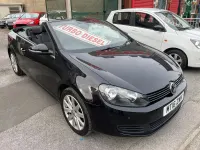 Used VW Golf Cabriolet SE 2016 Black Cabriolet