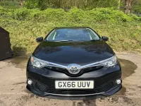 Used Toyota Auris Design 112 HP (82 kW) 2016 Black Hatchback
