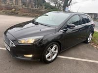 Used Ford Focus ST-Line 125 HP (91 kW) 2017 White Hatchback