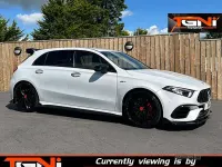 Used Mercedes A45 AMG 2020 White Hatchback