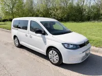 Used VW Caddy Life 122 HP (89 kW) 2022 White MPV
