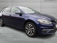 Used VW Golf VII Match 115 HP (84 kW) 2019 Blue Hatchback