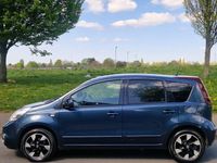 Used Nissan Note N-TEC 88 HP (64 kW) 2013 Blue Hatchback
