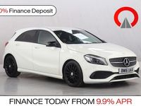 Used Mercedes A220 AMG line 177 HP (130 kW) 2016 White Hatchback