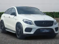 Used Mercedes GLE43 AMG AMG 2019 Special metallic  diamond white bright SUV