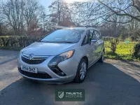 Used Vauxhall Zafira Tourer 140 HP (102 kW) 2014 Silver MPV