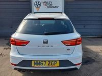 Used Seat Leon FR 2018 White Estate