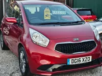 Used Kia Venga 125 HP (91 kW) 2016 Red Hatchback